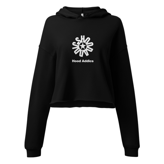 Logo Crop Hoodie